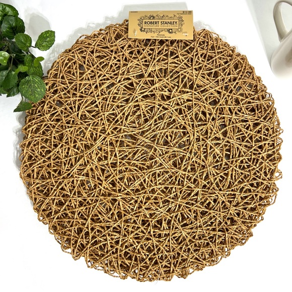 Robert Stanley Dining Robert Stanley Set Of 4 Paper Woven Placemats